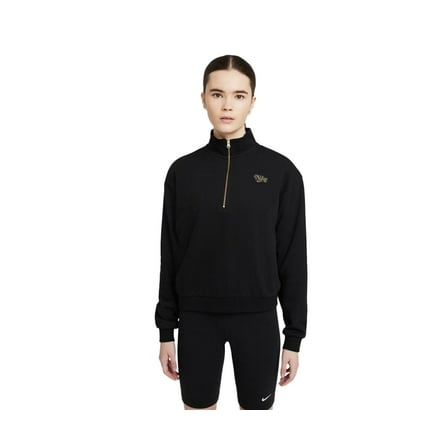 Nike Femme Qtr Zip Mens Jackets Size XS, Color: Black