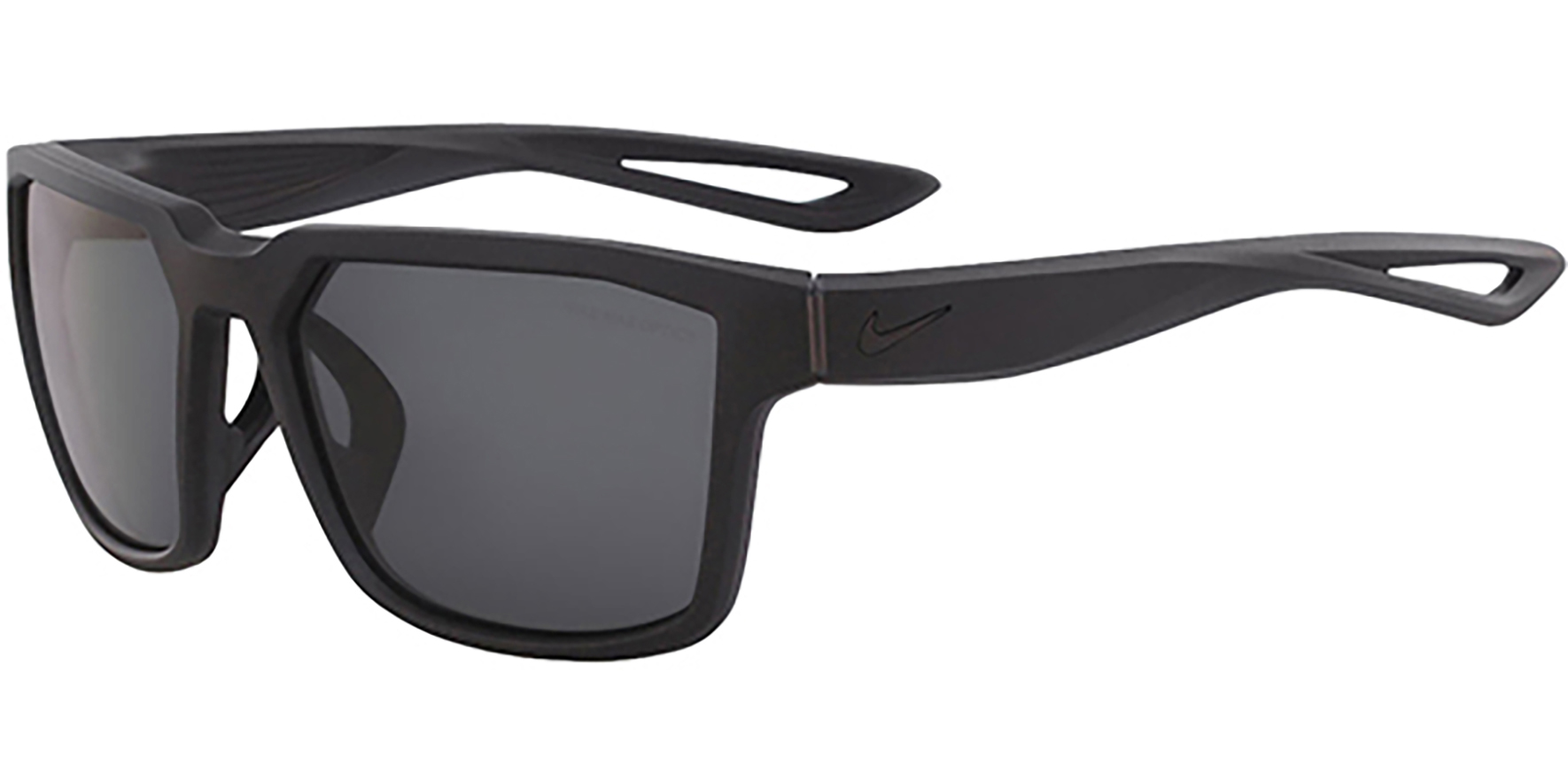 Nike Fleet Men's Matte Oil Grey Classic Square Sunglasses with Max Optics - image 1 of 4