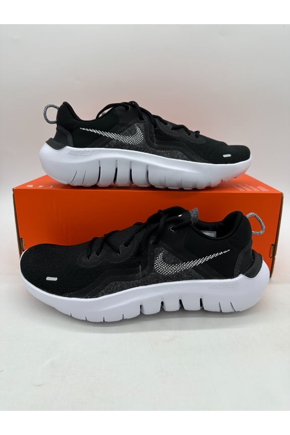 Flex Run 2021 Men's size 12 Black White Workout Running Shoes CW3408 002