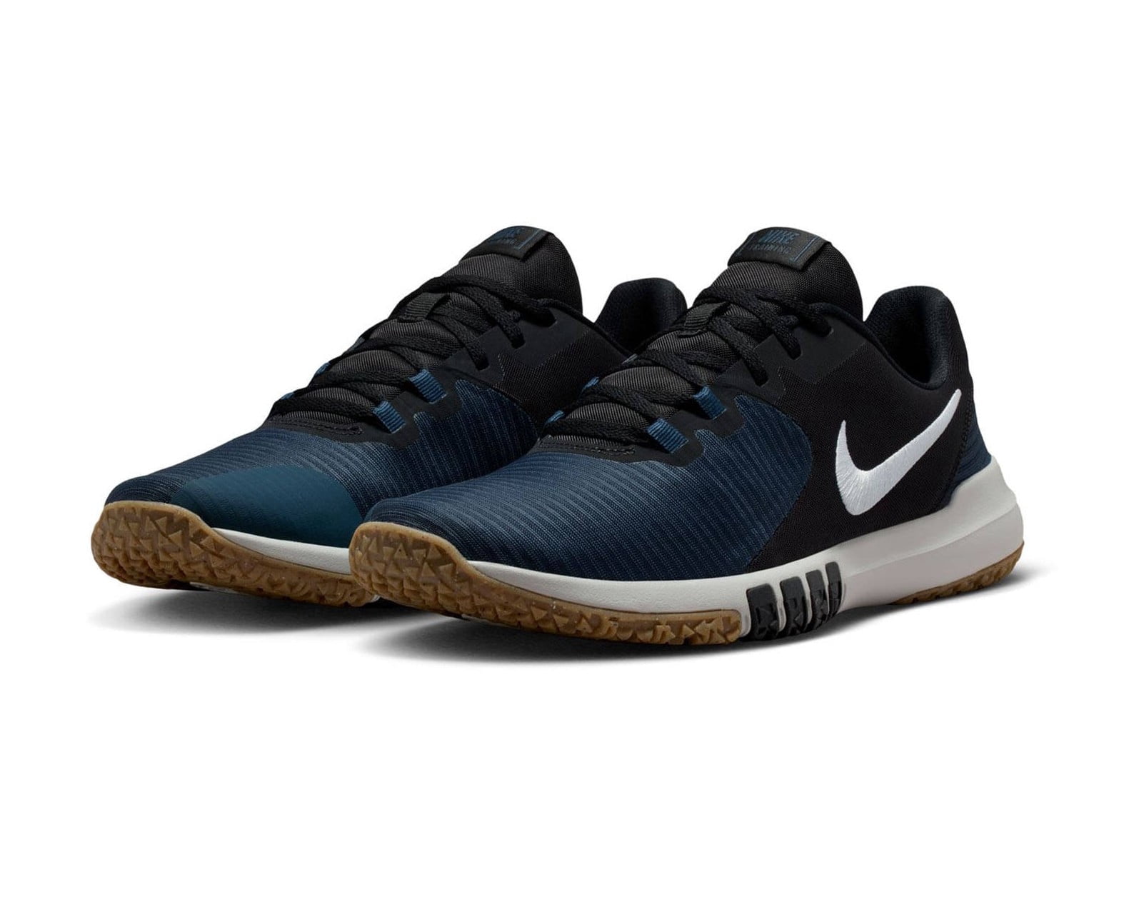 Nike Flex Control 4 Workout Training Shoes Black Orange Blue sz 7 Nike™ Flex Control TR4 Blue Run Training Sneakers ~ CD0197  main image 2