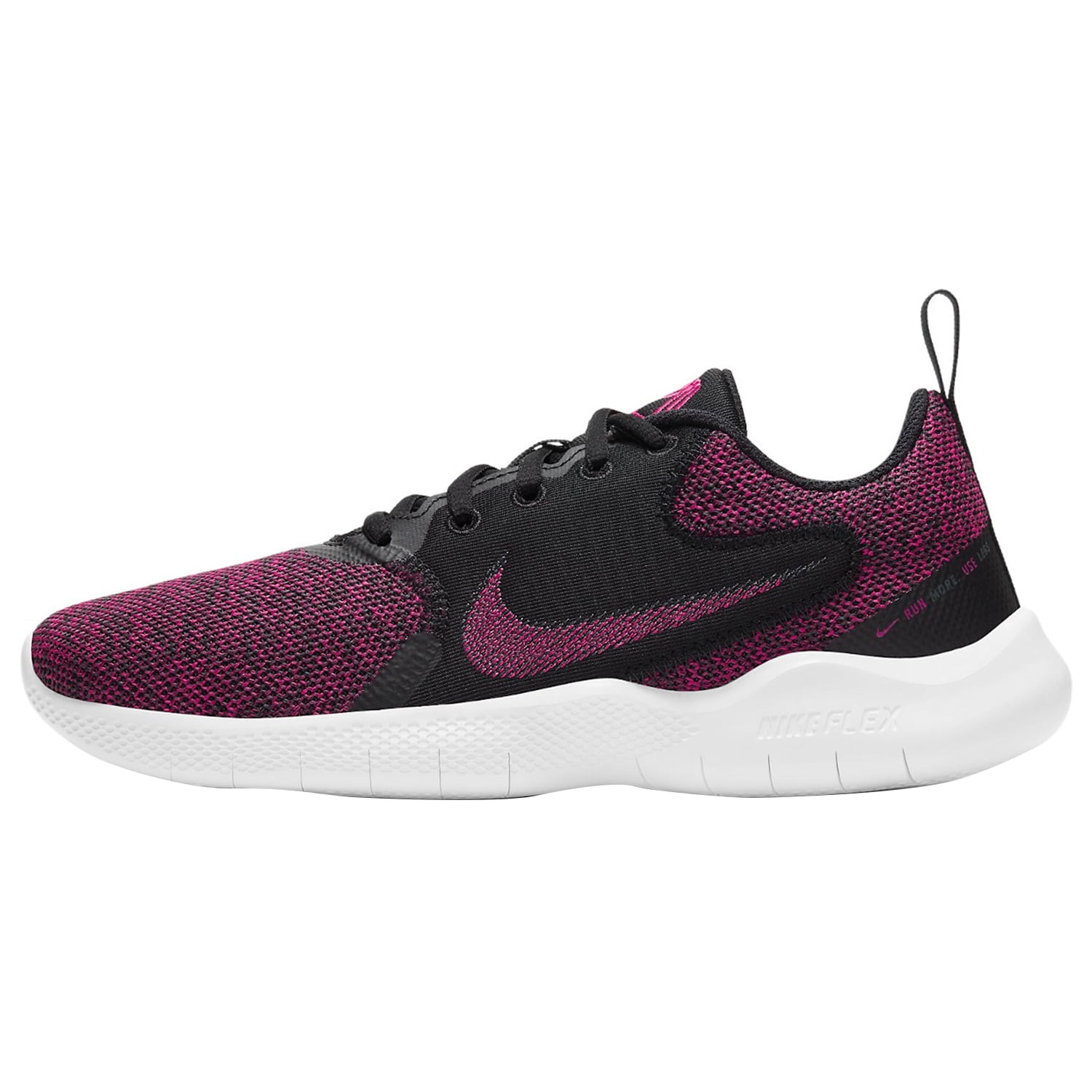 Nike running free run flyknit trainers in berry sale
