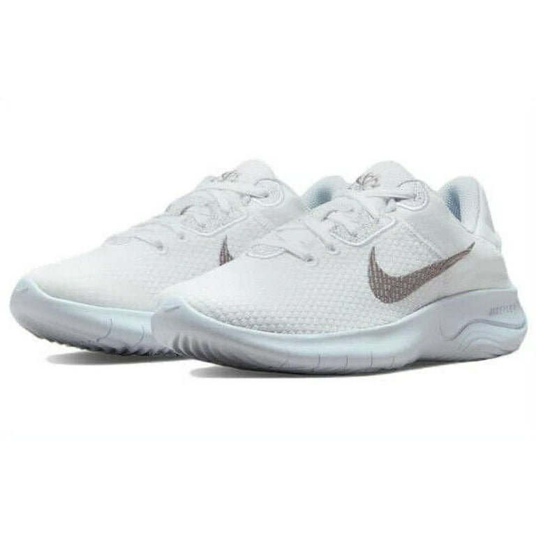 Nike Flex Experience Run 11 DD9283-100 Women's White/Silver Running Shoes  NR824 (11) 