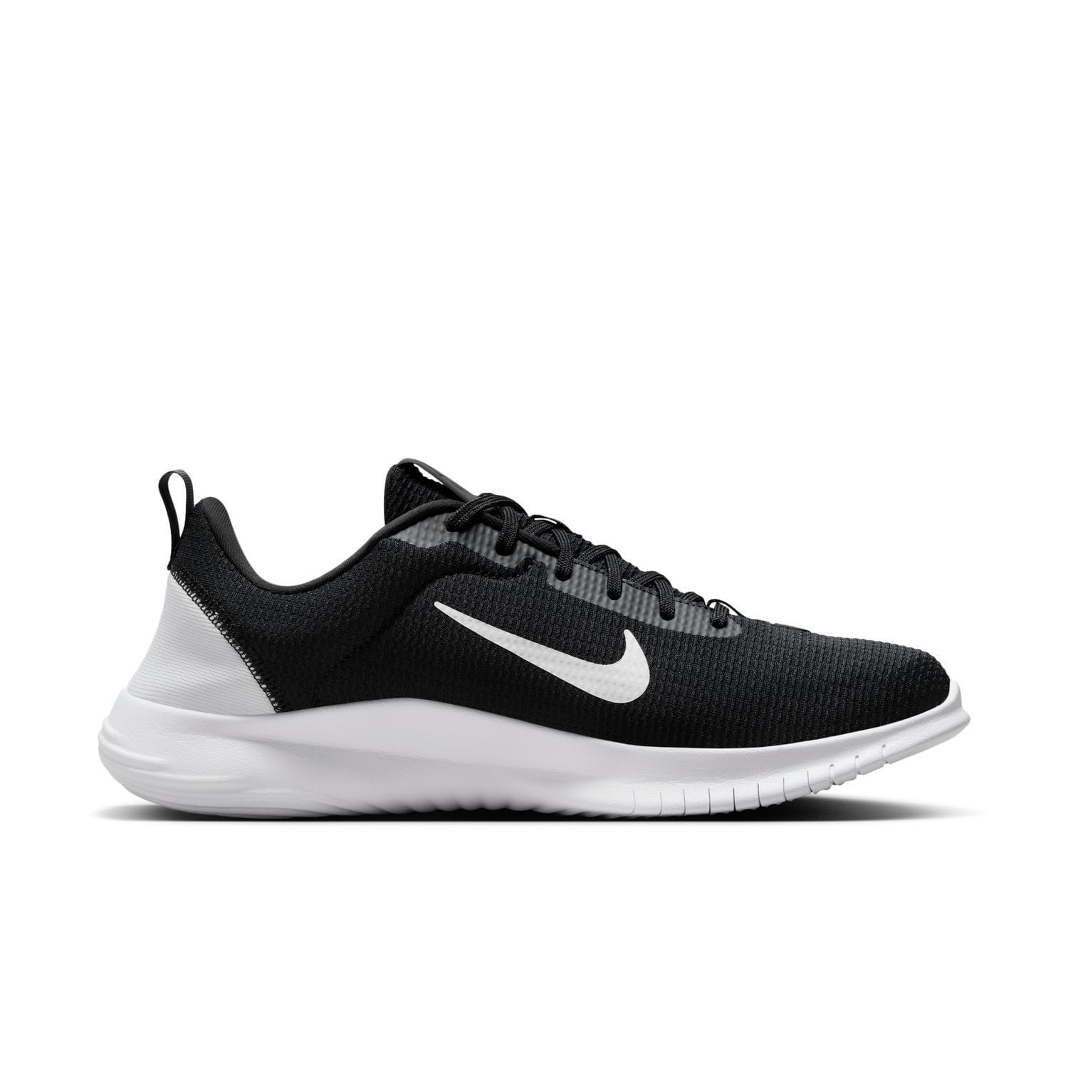 Nike Flex Experience Run 12 Men's Road Running Shoes Color: Black White Gray Size: 9.5