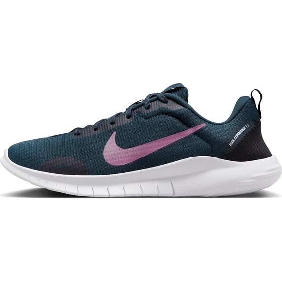 Nike Womens Flex Experience Run 12 Armory Navy/Plum Dust/Black 8 Medium