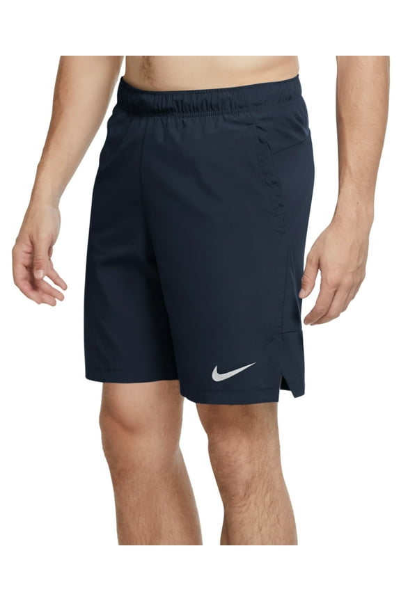 Mens Flex Woven 3.0 Shorts Obsidian/White Medium