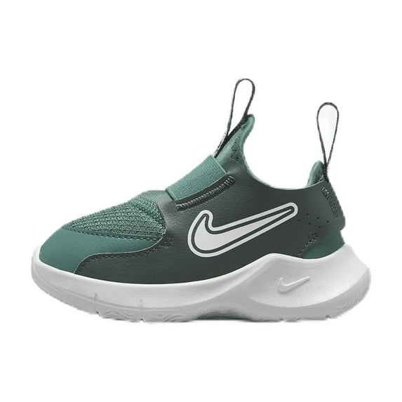 Nike Flex Runner 3 Baby/Toddler Shoes FN1478-300, Shown: Bicoastal/Vintage Green/White Size 2