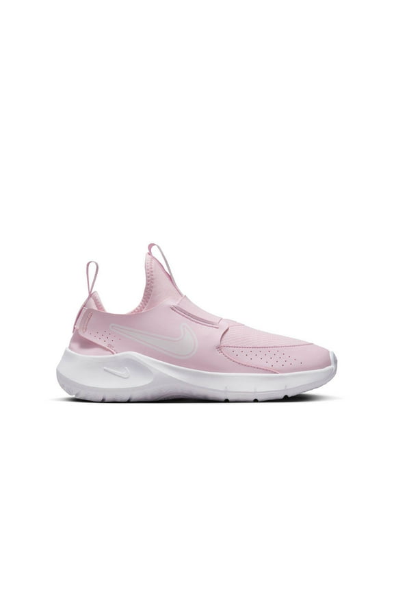 Flex Runner 3 Big Kids' Road Running Shoes Color: Pink Foam/White Size: 2Y