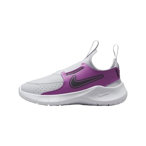 Nike Flex Runner 3 Little Kids' Shoes FN1449-007, Football Grey/Hot Fuchsia/ Size 11.5