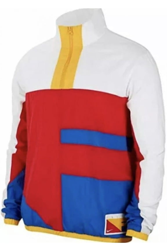 Flight Game Royal Basketball Men's Jacket Red-Blue-White cn8508-657 (L)