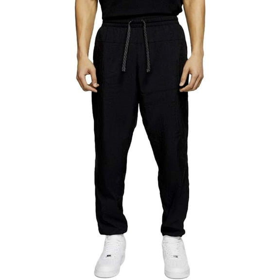 Nike Flight Basketball Pants Black / Black  CN8512-014 Men's Size L