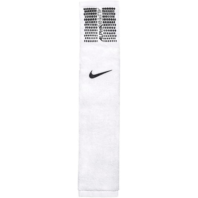 Nike Football Towel, White Alpha