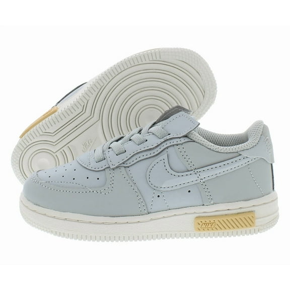 Nike Force 1 Fontanka Infant/Toddler Shoes Size 6, Color: Grey Fog/Lemon Wash/Phantom