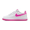 thumbnail image 1 of Little Kid's Nike Force 1 Low EasyOn White/Laser Fuchsia (FN0237 102) - 1, 1 of 4