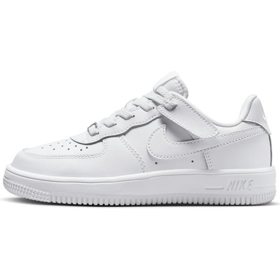 Little Kid's Nike Force 1 Low EasyOn White/White-White (FN0237 111) - 2