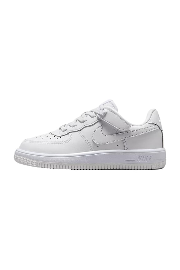 Little Kid's Nike Force 1 Low EasyOn White/White-White (IH4498 101) - 12