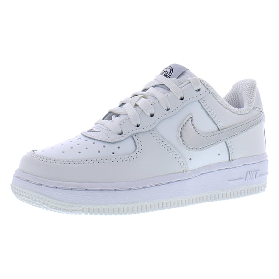 Nike Force 1 Low SE PS Boys Shoes Size 10.5, Color: White/White