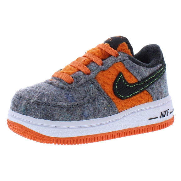 Nike Force 1 Lv8 Infant/Toddler Shoes Size 6, Color: Black/Starfish/White