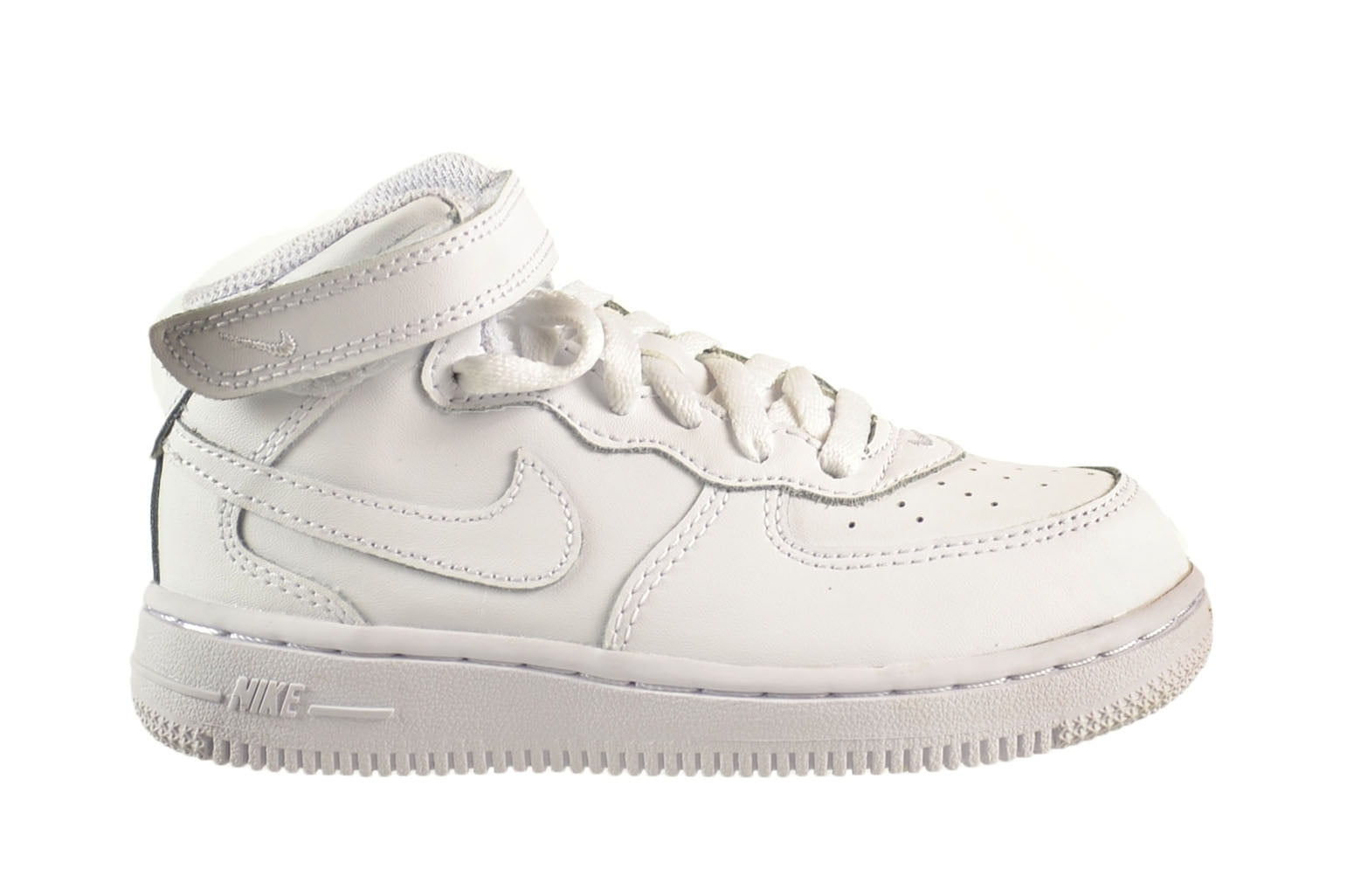 Nike Force 1 Mid Toddlers' Shoes White/White/White 314197-113