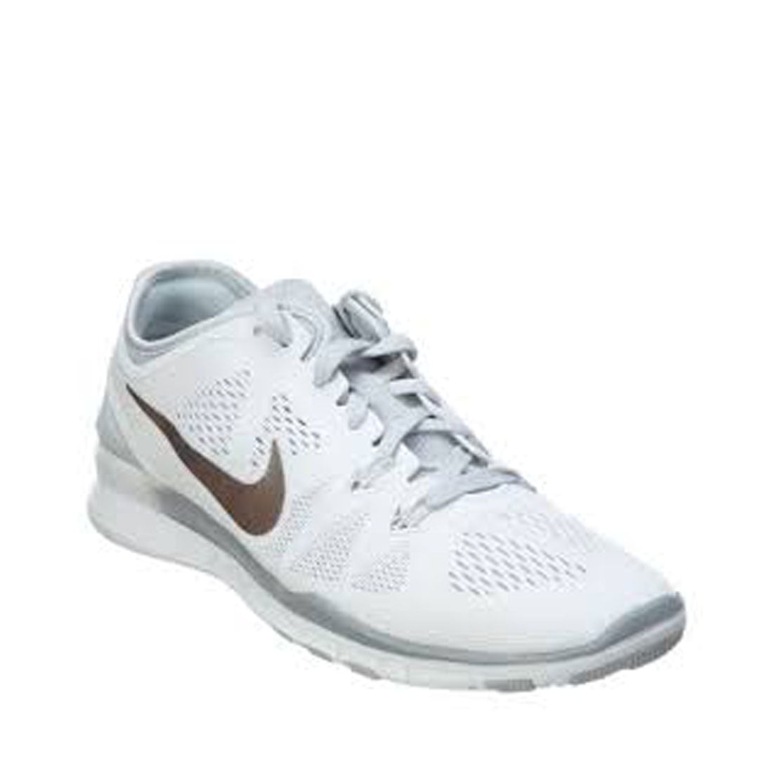 Nike Free 5.0 TR 5 White/Metallic-Silver 704674-100 Women's Size 11 Walmart.com