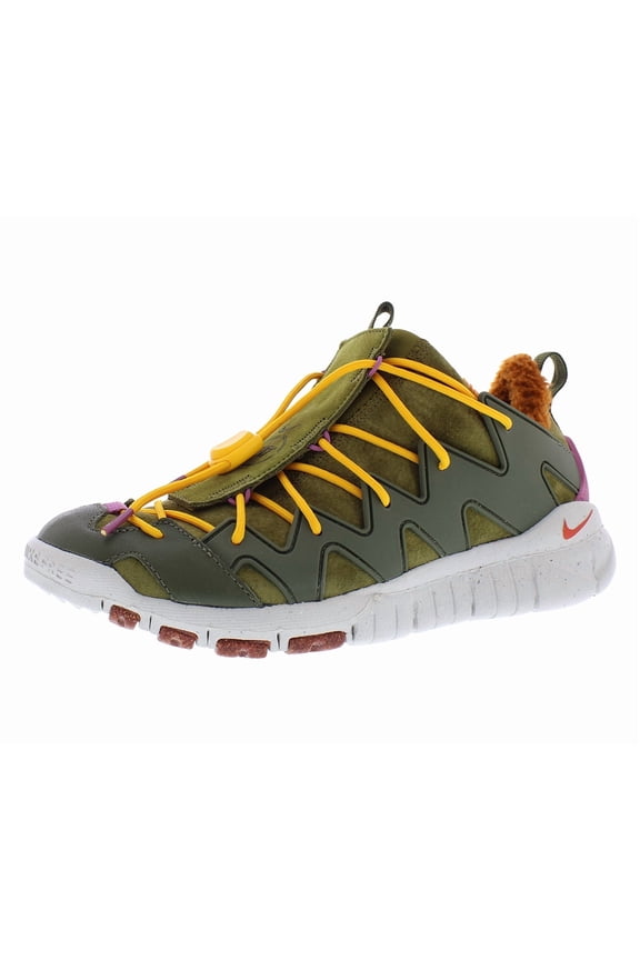 Free Crater Trail Boot N7 Unisex Shoes Size 7, Color: Olive Flak/Habanero Red