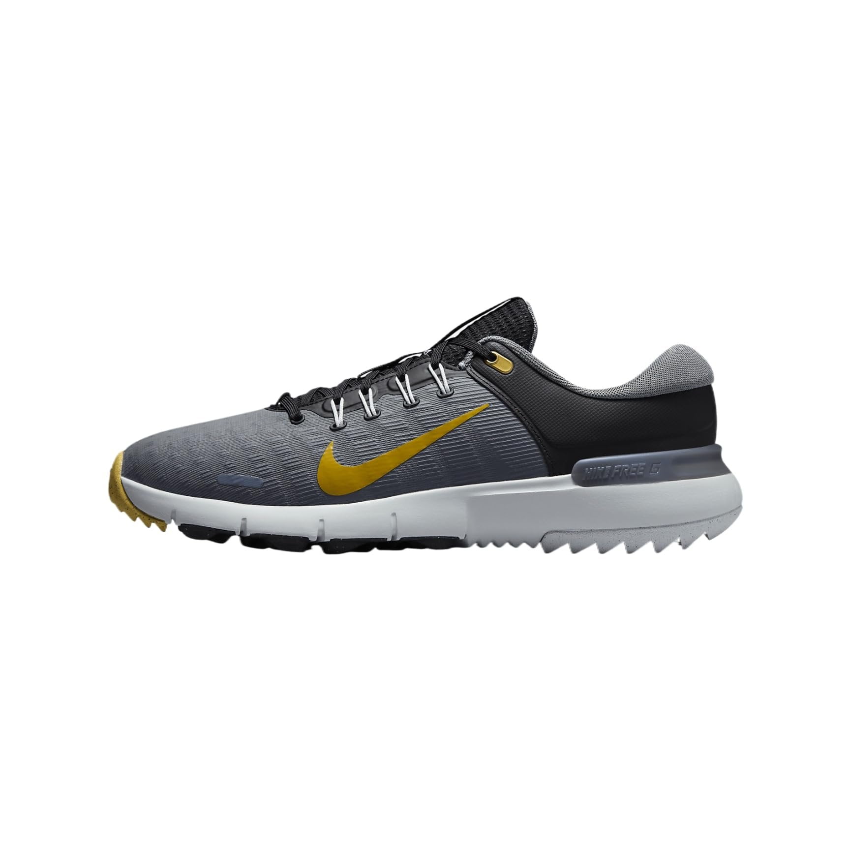 Nike Free Golf NN Mens Spikeless Golf Shoes Size 10 Gray Gold Black FN0332-003 Nike Free Golf NN Mens Spikeless Golf Shoes Size 10 Gray  main image 3