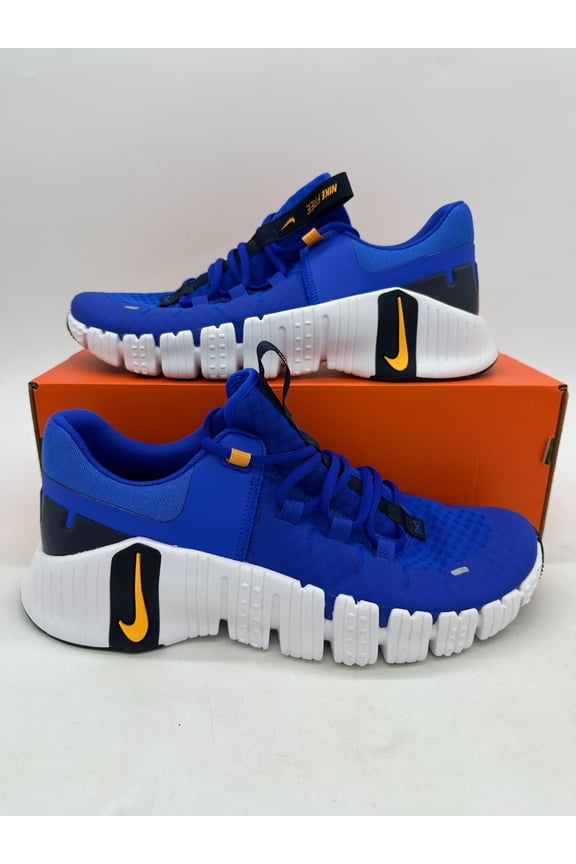 Free Metcon 5 Men's Size 10.5 Blue White Gym Athletic Shoes DV3949 400