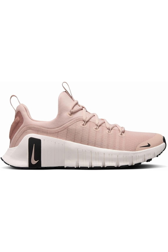 Free Metcon 6 Premium Women's Workout Shoes (HF1208-600, Pink Oxford/Light Soft Pink/Black) Size 9