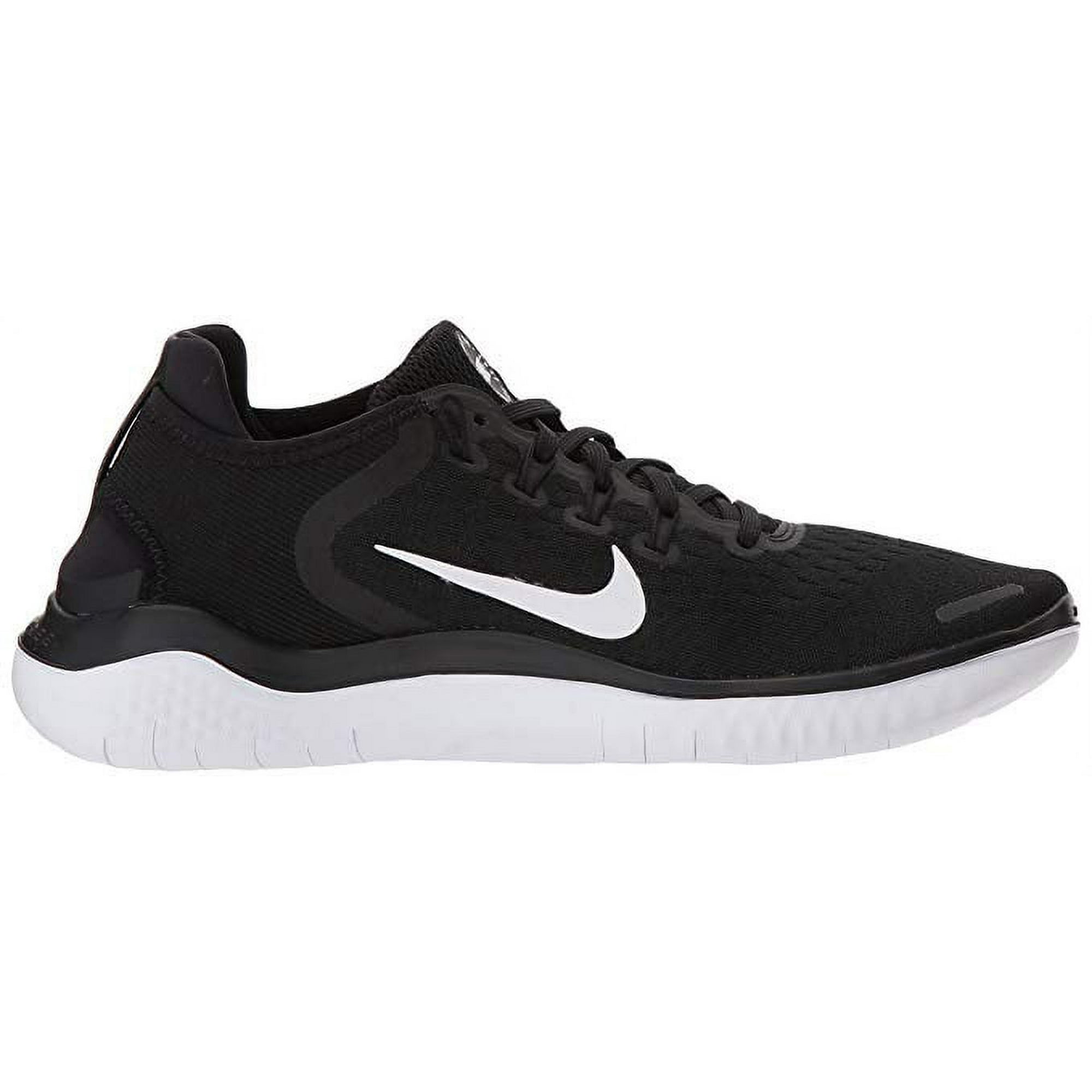 Nike Free RN 2018 942837-001 Women's Black White Athletic Shoes NDD178 (7) -