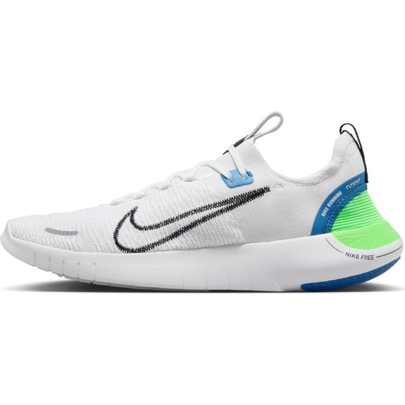Nike Free RN FK Next Nature Mens Running Trainers FB1276 Sneakers Shoes UK 9 US 10 EU 44, White Black Platinum Tint 104