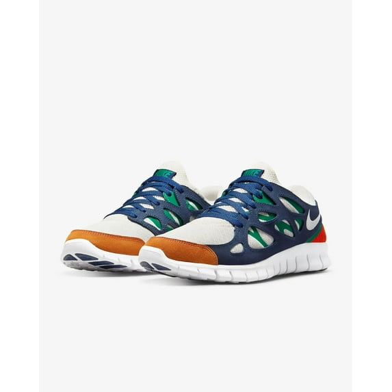 Nike Free Run 2 537732-015 Men's Midnight Navy/White Running Sneaker Shoes RS184 (8)
