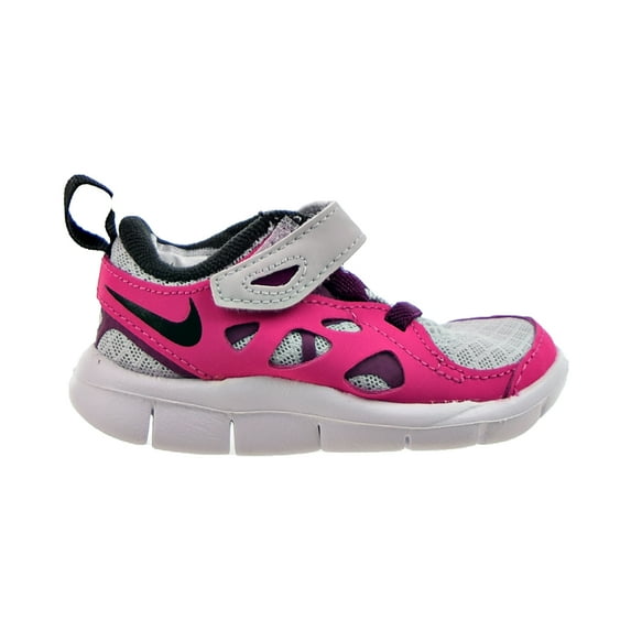 Nike Free Run 2 Infant/Toddler Shoes Size 7, Color: Grey/Pink