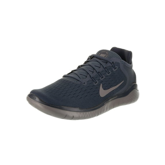 Nike Free Run 2018 942836-401 Men's Thunder Blue & Gunsmoke Running Shoes NDD422 (8.5)