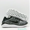 thumbnail image 1 of Nike Free Run 2018 Men's Road Running Shoes Color: White/Grey/Black Size: 7, 1 of 9