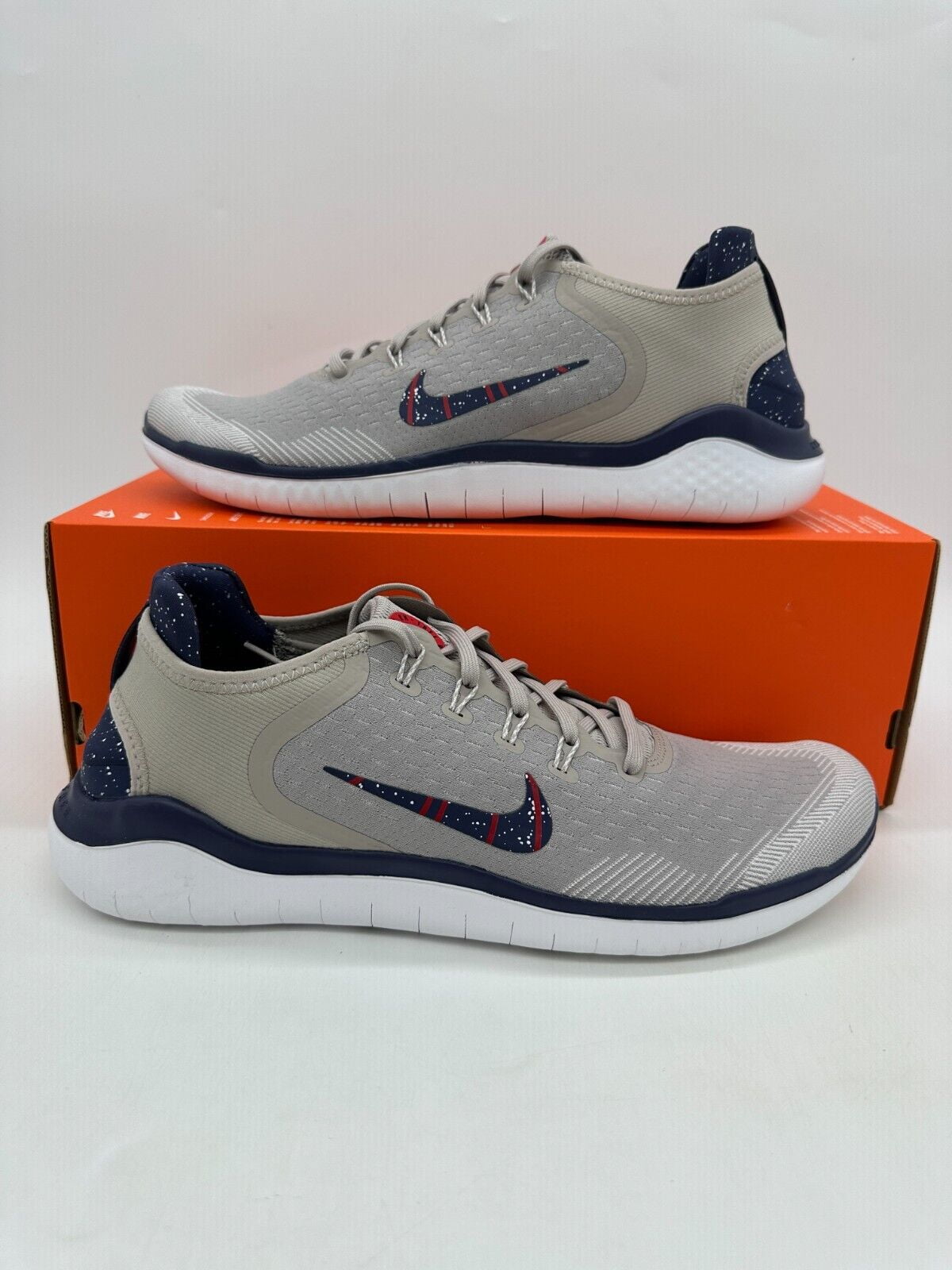 Nike Free Run 2018 Men's Size 13 Grey 'Moon Particle' Running