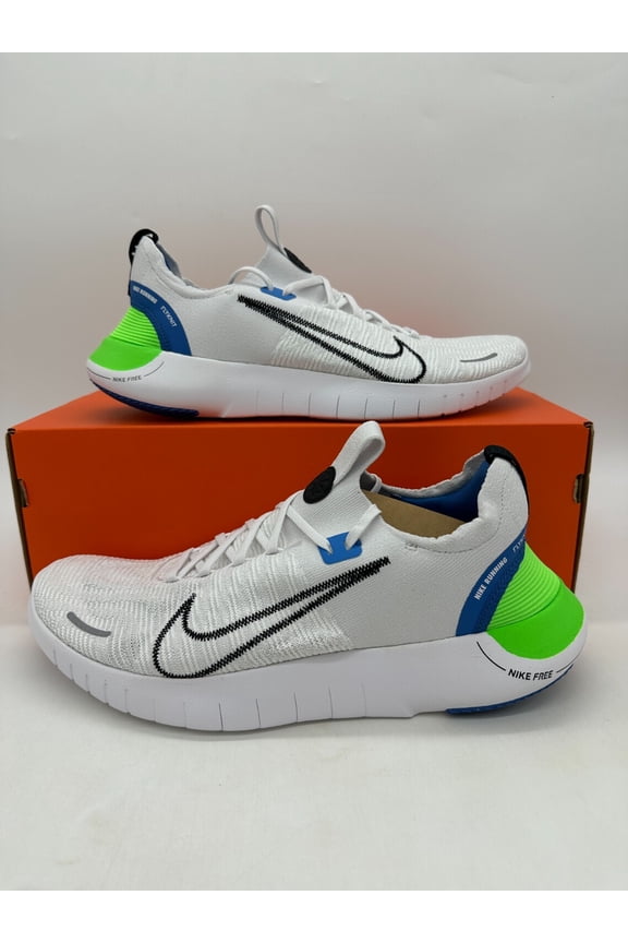 Free Run Flyknit Next Nature men's size 12 White Running Shoes FB1276 104