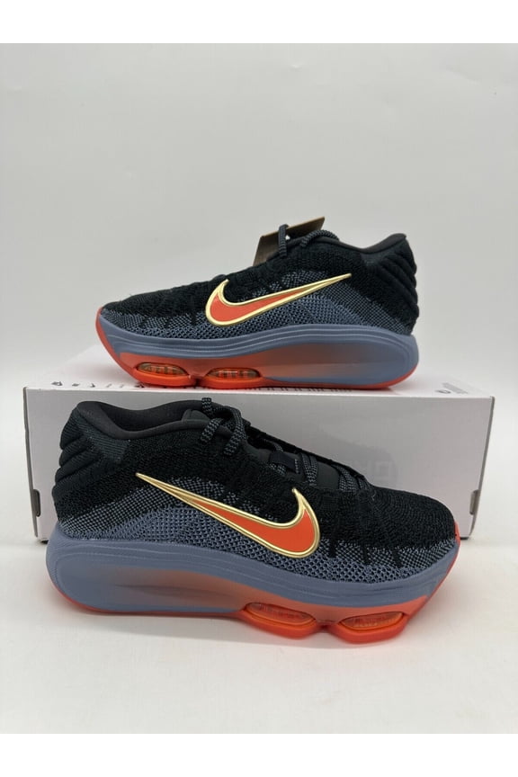 G.T. Hustle 3 Women's Size 6 Black Orange Gym Basketball Shoes FZ2851 001