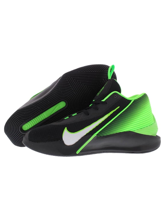 G.T. Jump Academy Men's Basketball Shoes Color: Black White Green Size: 10.5