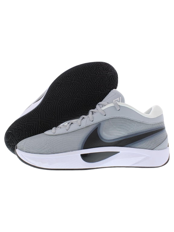 Giannis Freak 6 TB Unisex Shoes Size 9.5, Color: Wolf Grey/Black/White