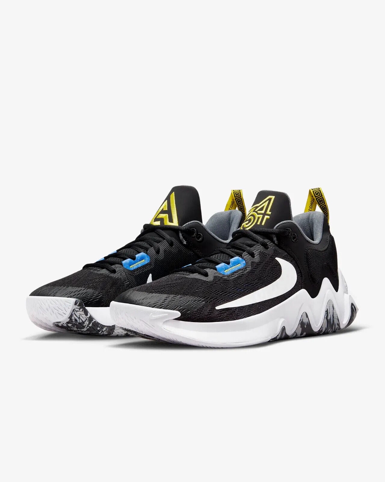 Nike Giannis Immortality 2 Men\'s Basketball Shoes Black White DM0825-001 Nike Giannis Immortality 2 Basketball Shoes DM0825-001 2022  main image 3