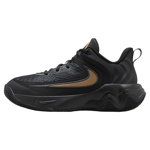 Nike Giannis Immortality 4 Black / Metallic Gold FQ3680-010 Men's Size 7.5