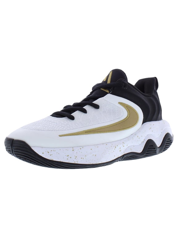 Giannis Immortality 4 GS Boys Shoes Size 6.5, Color: Black/Metallic Gold/White
