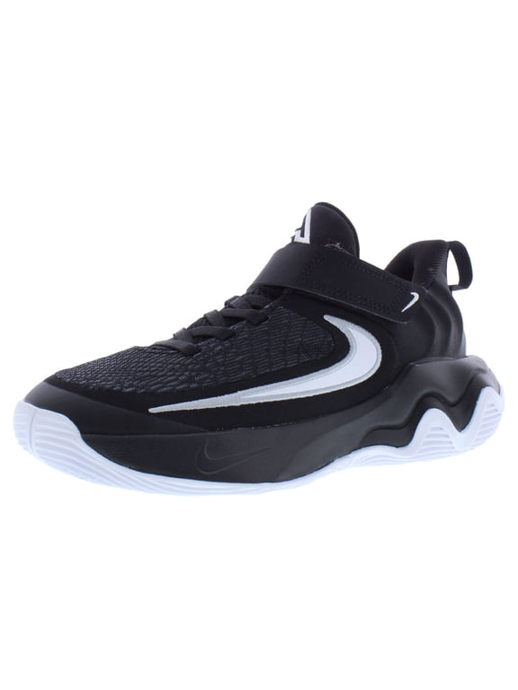 Giannis Immortality 4 PS Boys Shoes Size 12, Color: Black/White/Wolf Grey
