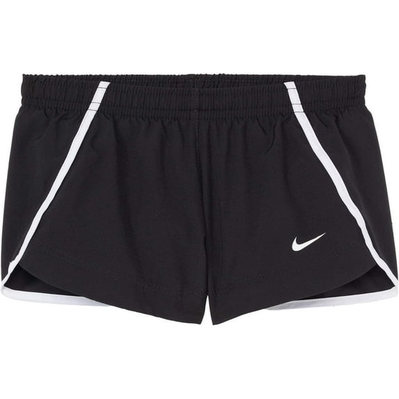 Nike Girl's Dry Sprinter Shorts Black/White Size Small (7-8 Big Kid)