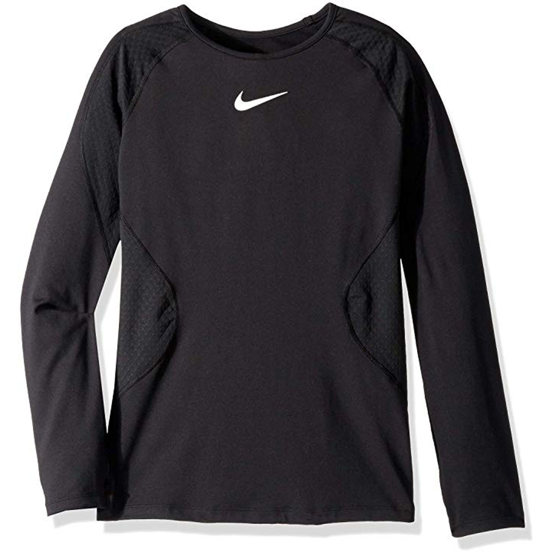 Nike Girls' Pro Warm Long Sleeve Top Black