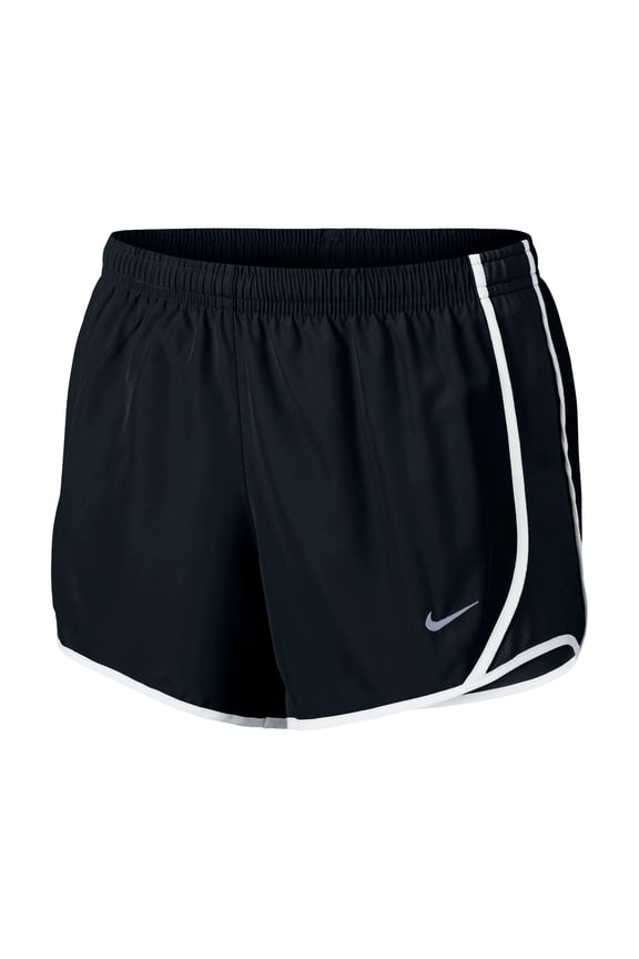 Girl's Tempo Running Shorts Black | White S