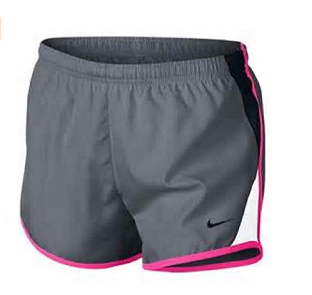 Nike Girls 10K Running Short Running Shorts Cool Grey Small 