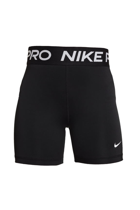 Girls' 3” Pro Shorts (Black, XL)