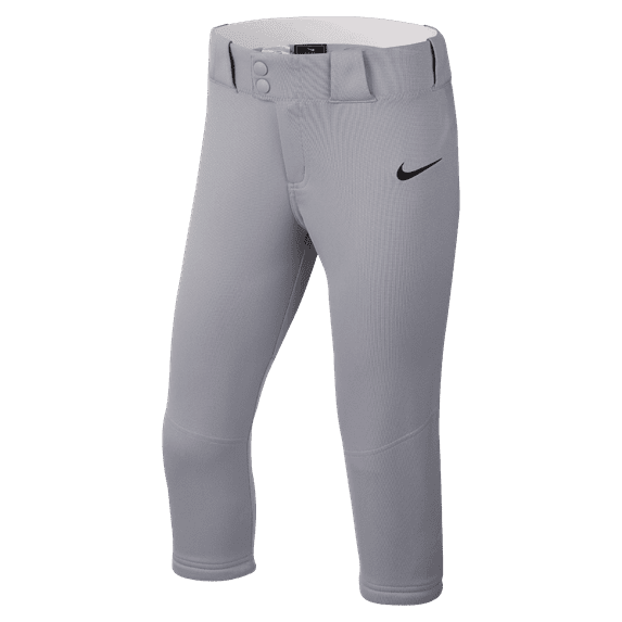 Nike Girls Big Kids Vapor Select Softball Pants Gray | Black XL