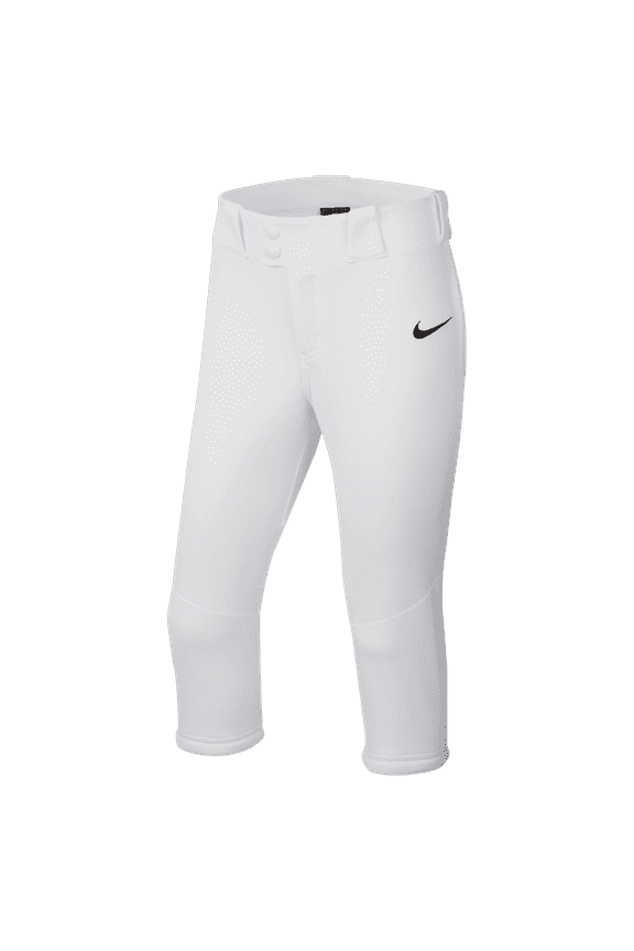 Girls Big Kids Vapor Select Softball Pants White | Black XS