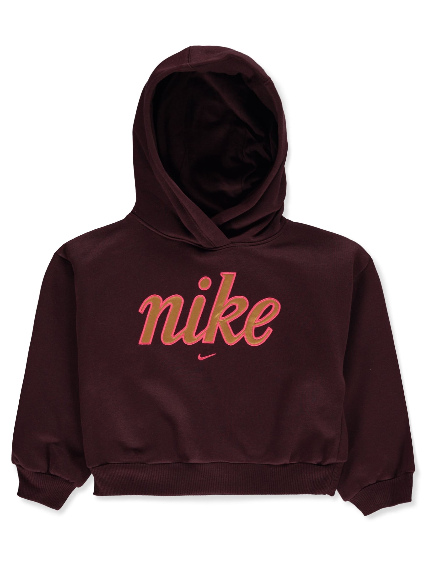 burgundy nike jumper womens